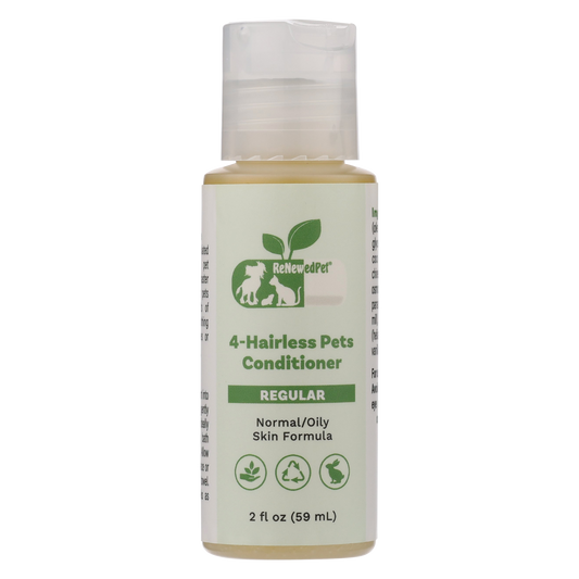 Gentle Regular Skin Moisturizing Conditioner for Hairless Pets