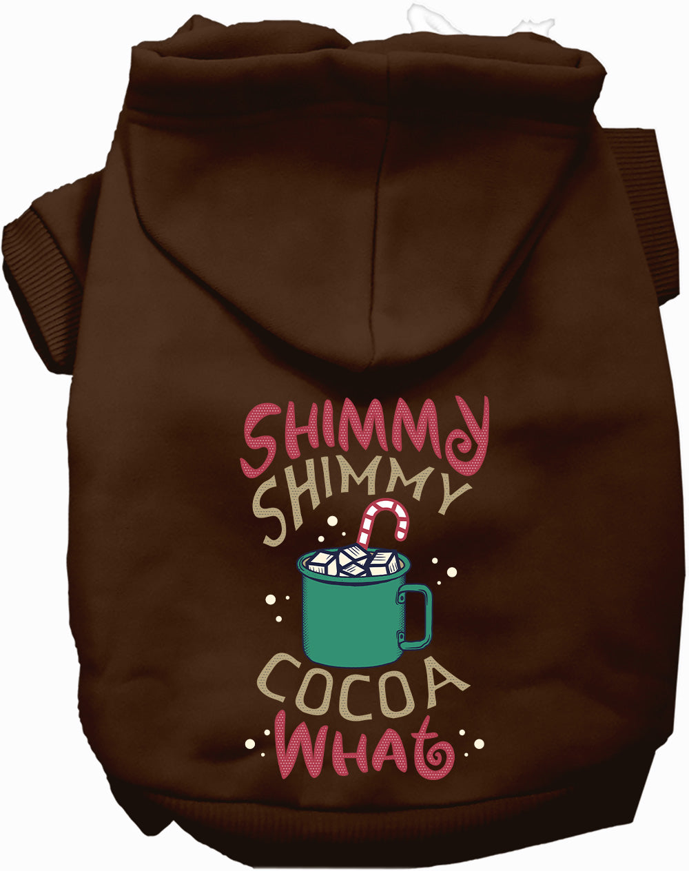 Dog Hoodie Shimmy Shimmy Cocoa What Funny Christmas Sweater