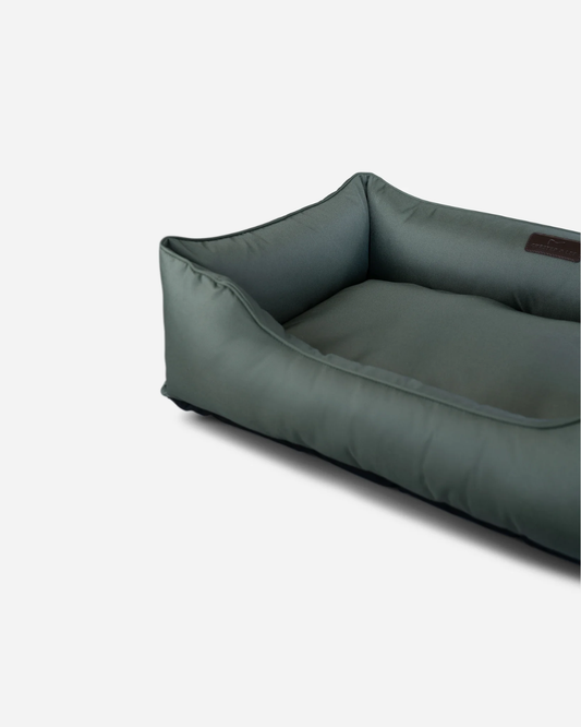 Waterproof Dog Bed – Oxford Fabric, Indoor Outdoor, Green - Majestic Pet Kingdom