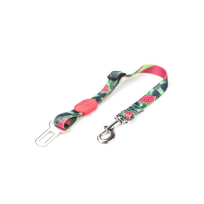 Dog Seat Belt Adjustable Nylon Vehicle Safety Restraint Teth
