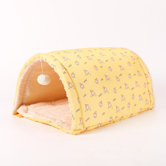 Cat Tunnel Cat Litter, Multi-Purpose Cat Supplies Can Be Used As Mats, Pet Supplies Available In All Seasons - Majestic Pet Kingdom