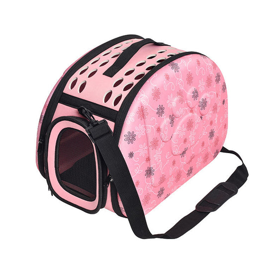 Folding Pet Backpack & Dog Travel Cage Bag