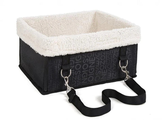 Dog Car Seat Elevated Booster Frame Waterproof Folding Bed - Main Feature View | Majestic Pet Kingdom