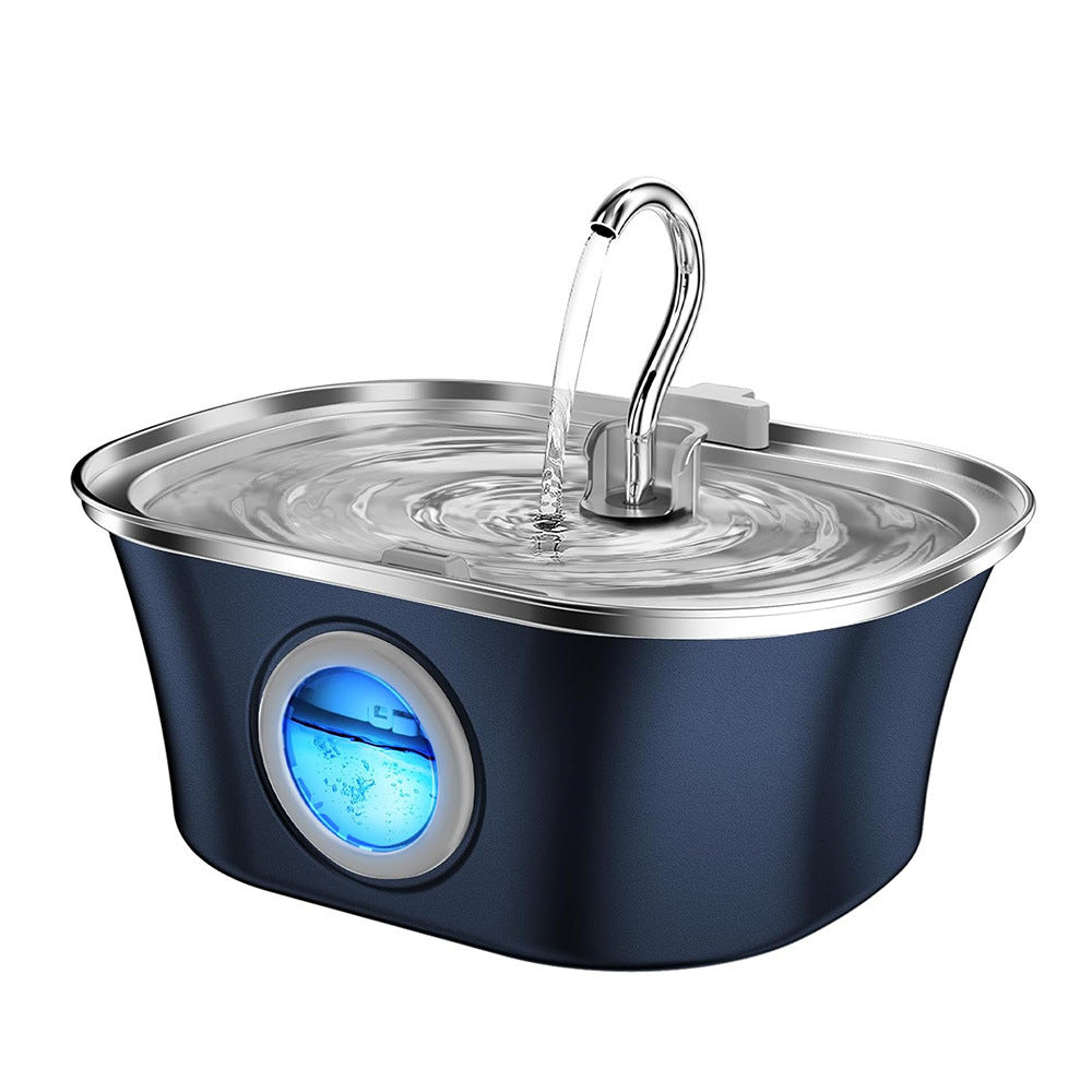 Pet Water Fountain Stainless Steel Smart Automatic Dispenser