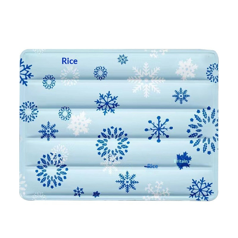 Dog Cooling Mat Pressure-Activated Gel Ice Summer Sleeping Pad - Detail Angle 4 | Majestic Pet Kingdom