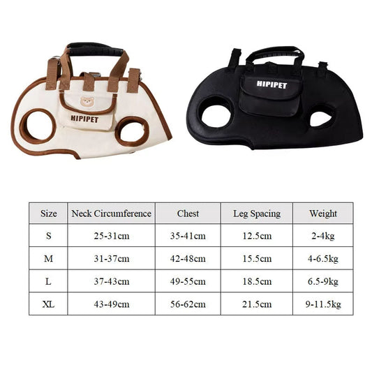 Set Of 3 Outdoor Traction Backpacks For Dogs, Featuring A Portable And Breathable Design, Including A Leash And Harness For Both Cats And Dogs, Suitable For Carrying Or As A Crossbody Bag, Ideal For P - Majestic Pet Kingdom