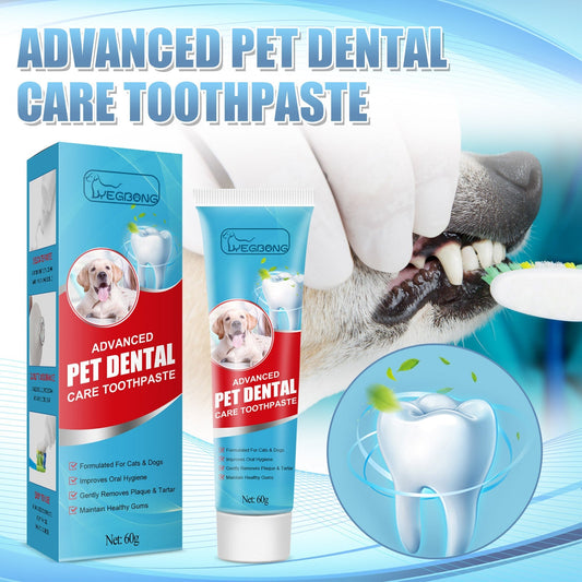 Pet Toothpaste for Dogs and Cats Oral Care Edible Fresh Breath Dental Cleaning - Detail Angle 2 | Majestic Pet Kingdom