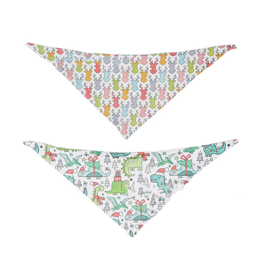Reversible Saliva Towel Triangle Dog Bandana
