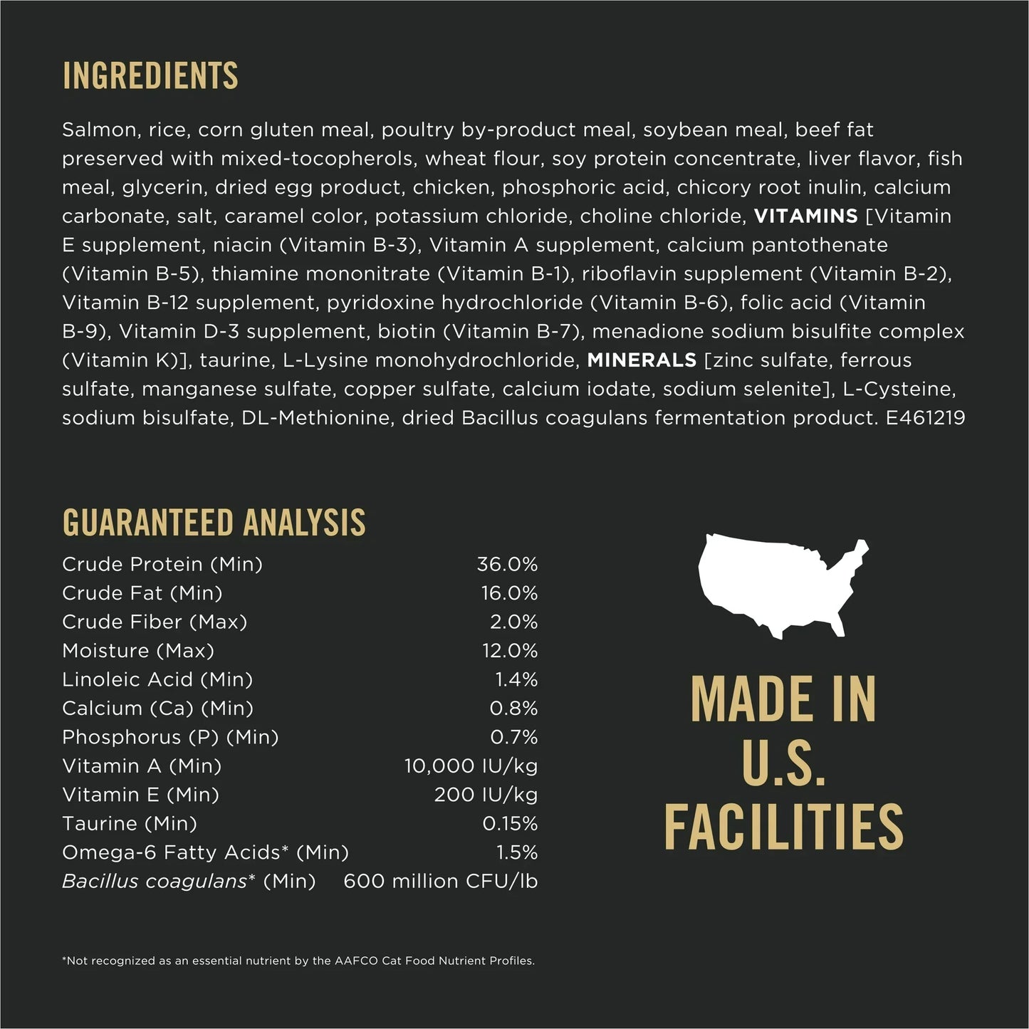 Cat Food Pro Plan Complete Essentials Salmon Rice Dry 3.5lb