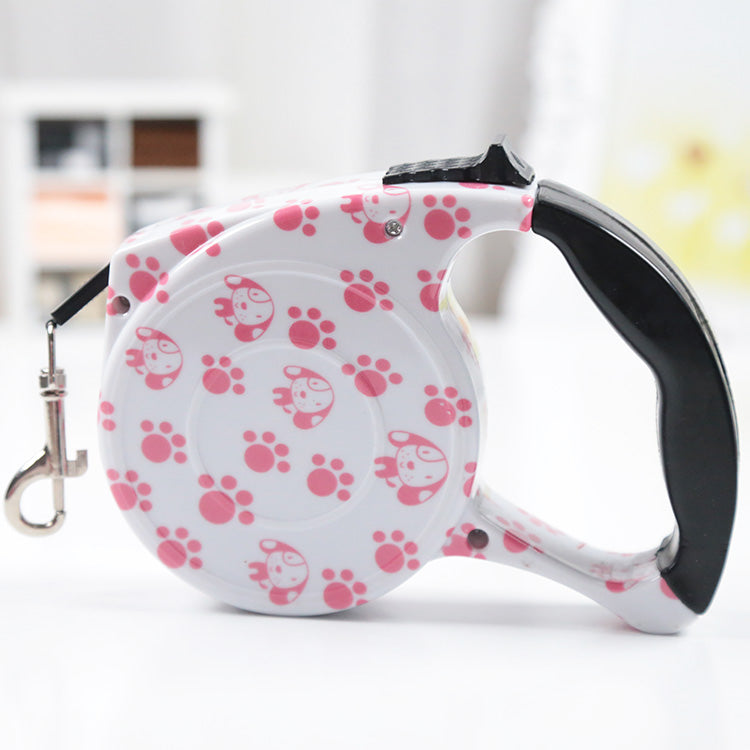 Dog Leash Automatic Retractable Heavy Duty Nylon Lead Strap