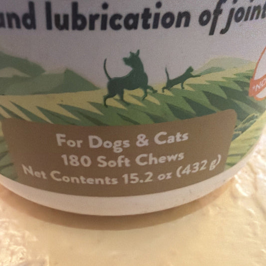 NaturVet ArthriSoothe-GOLD Advanced Joint Care for Dogs & Cats 180 Soft Chews