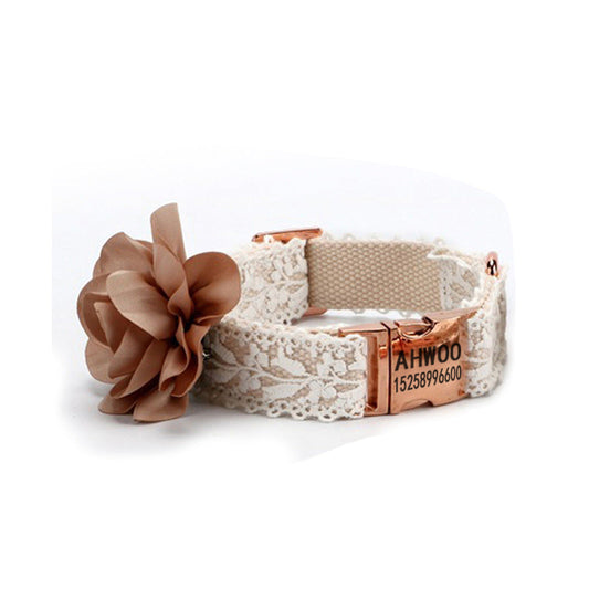 Lace Flower Pet Cat And Dog Harness | Purrfect Pet Kingdom