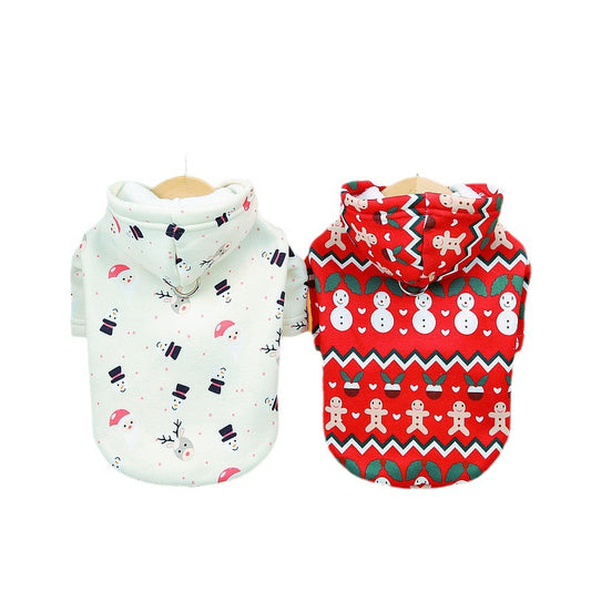 Dog Clothes Christmas Sweatshirt Clothes - Majestic Pet Kingdom