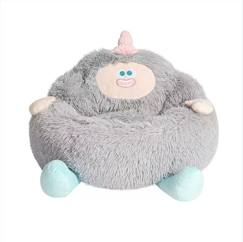Long Plush Nest For Pets Thick And Warm Kennel For Fall And Winter Universal Sofa For Cats And Dogs Sleeping Mattress - Majestic Pet Kingdom