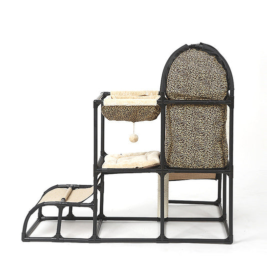 Cat Scratching Post Sisal Rope Climbing Stand Combination
