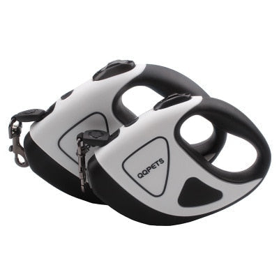 Dog Leash Retractable Fiber LED Light-Up Safety Night Lead
