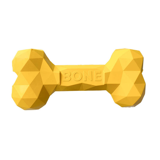 Pet Dog Teeth Grinding Bite Resistant Rubber Bone Toy - Majestic Pet Kingdom