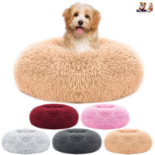 Pet Dog Bed Soft Warm Fleece Puppy Cat Bed Dog Cozy Nest Sofa Bed Cushion For S/M Dog | Purrfect Pet Kingdom