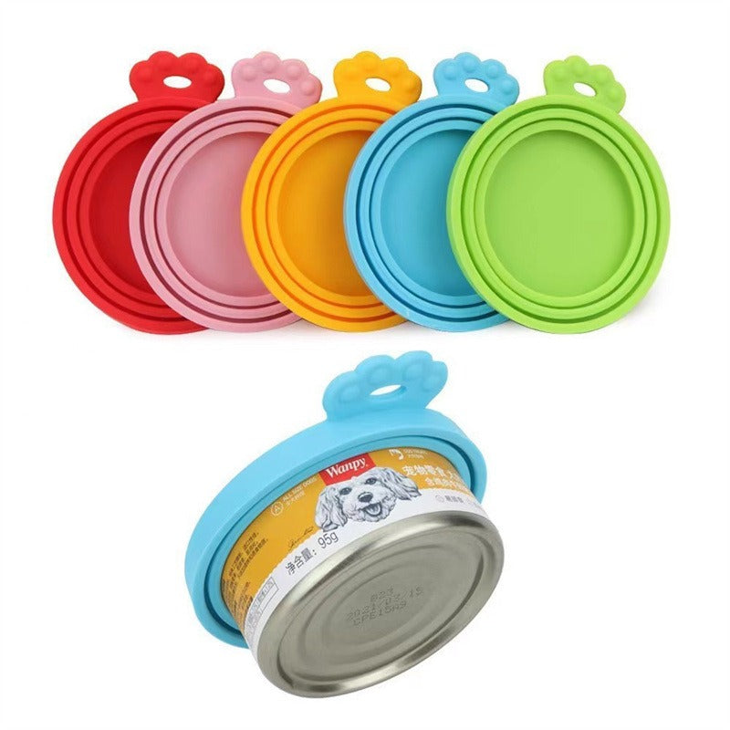 Silicone pet can lid preservation lid pet supplies