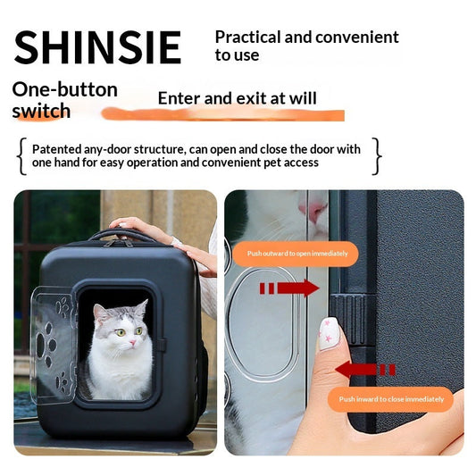 Cat And Dog Outdoor Space Capsule Pet Backpack - Majestic Pet Kingdom