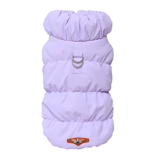 Dog Clothes Vest Warm Cotton With Buckle - Majestic Pet Kingdom