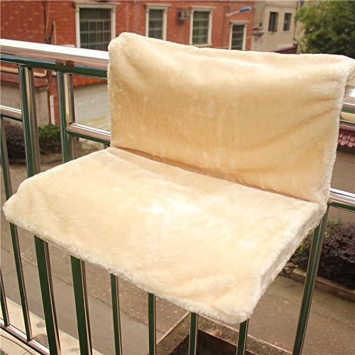 Cat Hammock Elevated Breathable Wooden Frame Sleeping Lounger