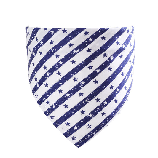Dog Bandana Pure Cotton Handkerchief Triangle Neck Scarf Bib