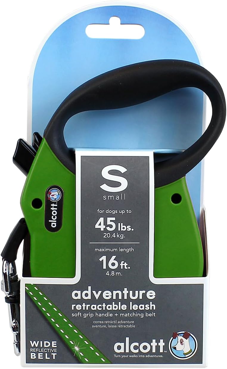 Dog Leash Alcott Adventure Retractable Nylon Belt Lead 16ft