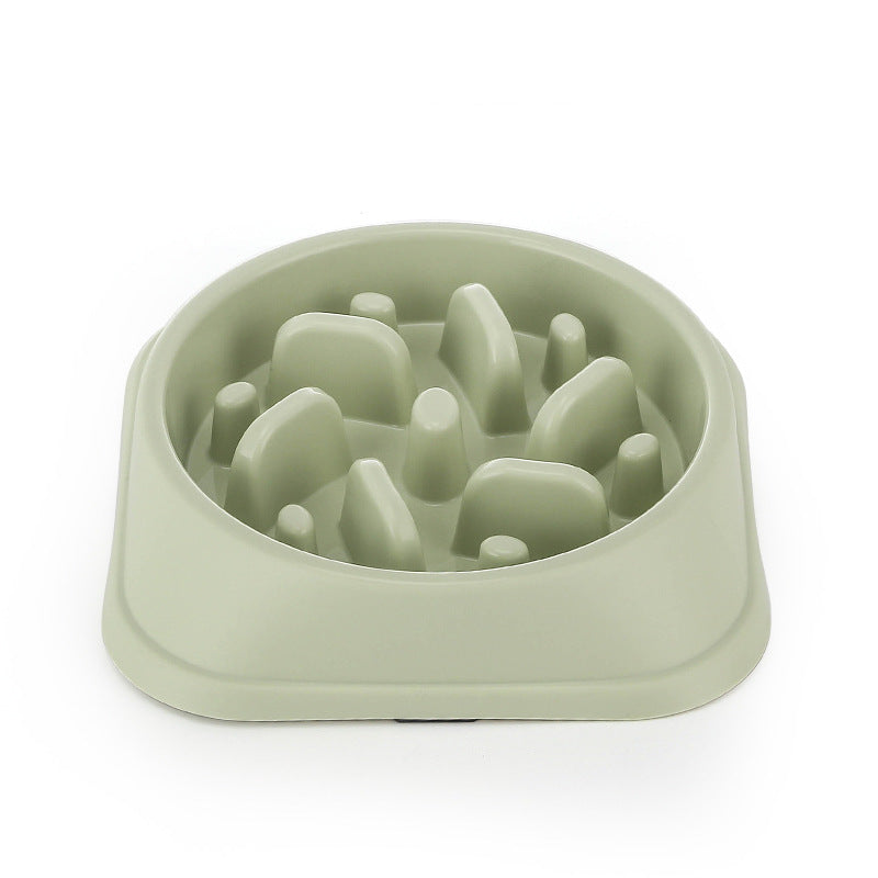 Dog Bowl Slow Feeder Colorful Non-Slip Anti-Choking Maze Dish - Detail Angle 7 | Majestic Pet Kingdom