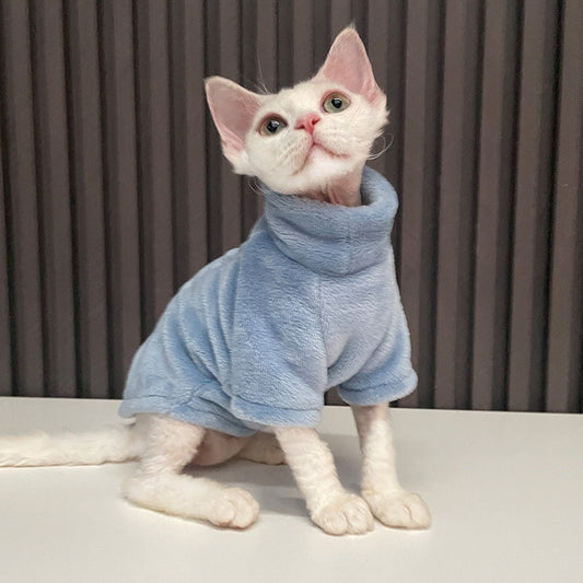 Fashion Personality Ren Fa Cai Hairless Cat Clothes - Majestic Pet Kingdom