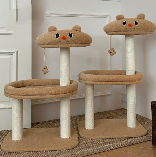 TOOCAT Butter Little Panda Climbing Frame All-in-One Catnip Toy Cat Bed Scratch-Resistant Paper Rope Dust-Free Cat Scratching Post