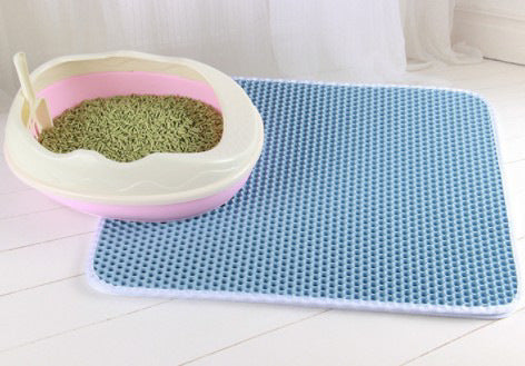 Cat Litter Mat Honeycomb Double-Layer Waterproof Urine-Proof Pad - Detail Angle 4 | Majestic Pet Kingdom