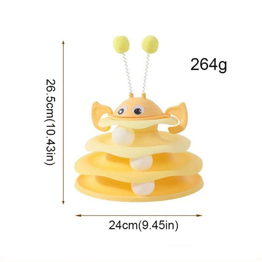 Cat Toys, Little Bees, Unbreakable Dolls, Cat Turntable Balls, Kittens, Kittens, Self-entertainment And Boredom, Pet Cat Toys, Cat Toys And Supplies | Purrfect Pet Kingdom