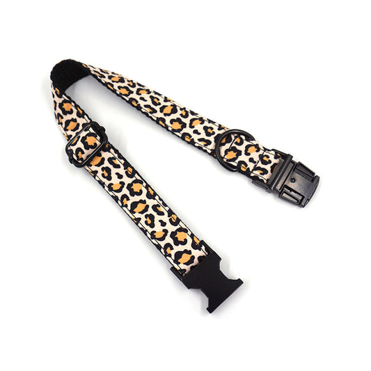 Pet Dog Black Buckle Collar Leash Set | Purrfect Pet Kingdom
