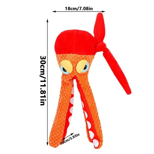 Pet Plush Toy Octopus Plush Dog Toy Squeaky Dog TOYS Pet Puppy TOY For Cleaning Teeth Chew Toy Pet Supplies | Purrfect Pet Kingdom