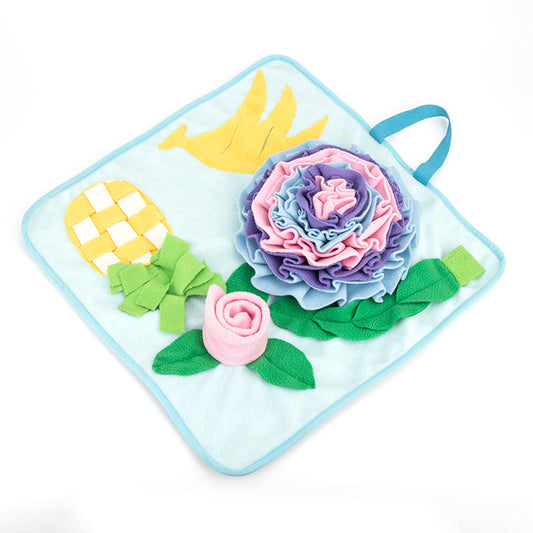 Pet Snuffle Mat For Dogs Sniff Mat Nosework Feeding Mat Slow Feeder Interactive Dog Puzzle Toys For Training And Stress Relief Encourages Natural Foraging Skills | Purrfect Pet Kingdom