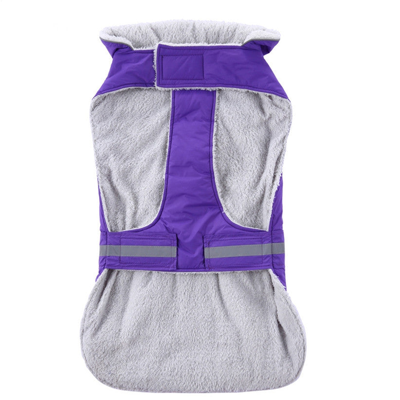 Pet clothes winter clothes night reflective pet clothes - Majestic Pet Kingdom