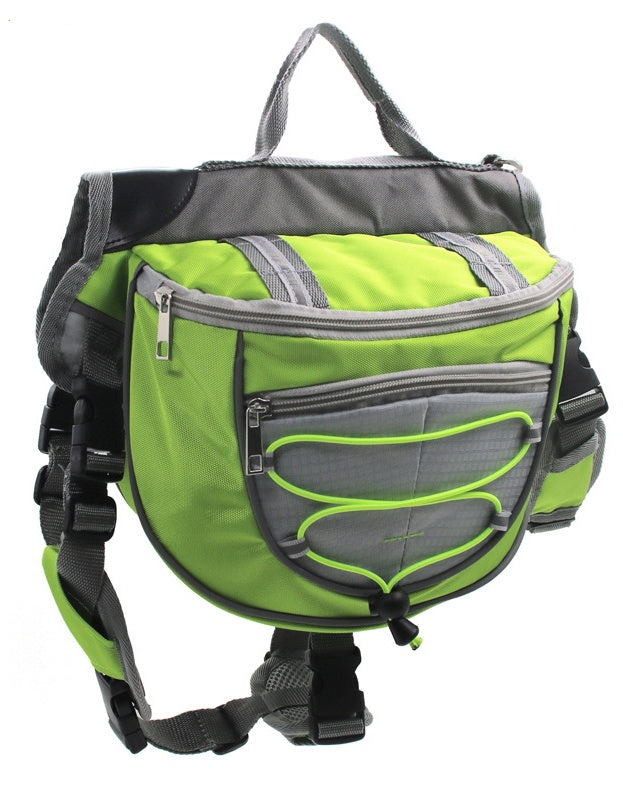 Dog Backpack Harness Cute Cartoon Snack Bag with Leash Lead - Detail Angle 4 | Majestic Pet Kingdom