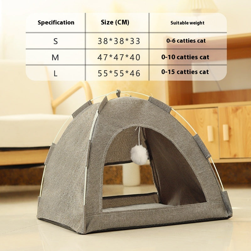 Dog House Water-Resistant Plastic Indoor Outdoor Pet Kennel