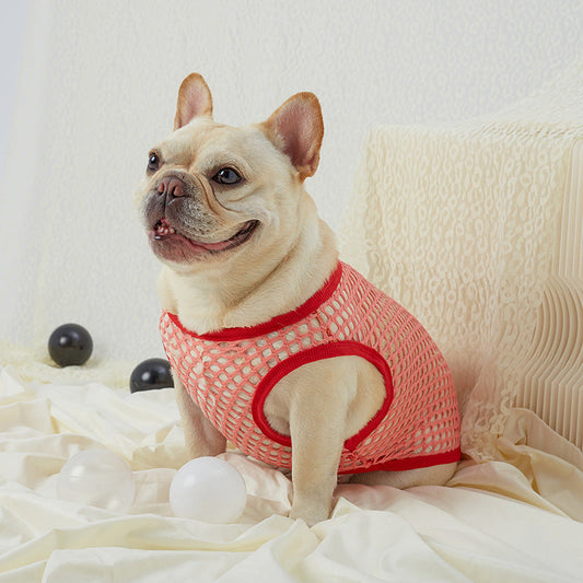 Hollow Mesh Dog Vest Clothing - Majestic Pet Kingdom