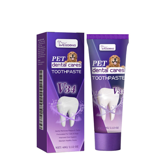 pet-v34-toothpaste,-pet-clean-bad-breath-tartar-care-gum-care-toothpaste-luxury-view-2 | Majestic Pet Kingdom