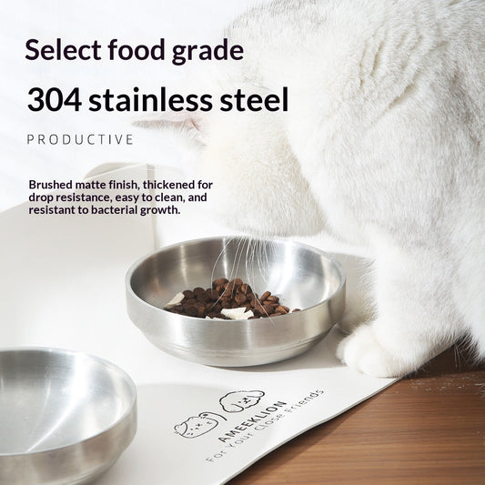 Pet Bowls Large Capacity Tilted Food and Water Feeder Dishes