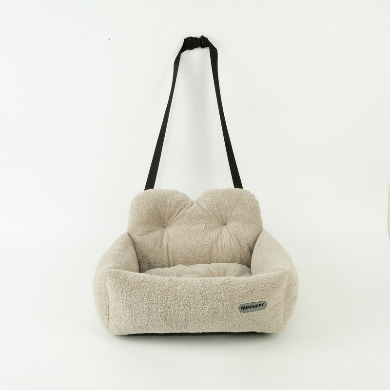 Foldable Pet Car Seat Hammock for Dogs and Cats - Safe
