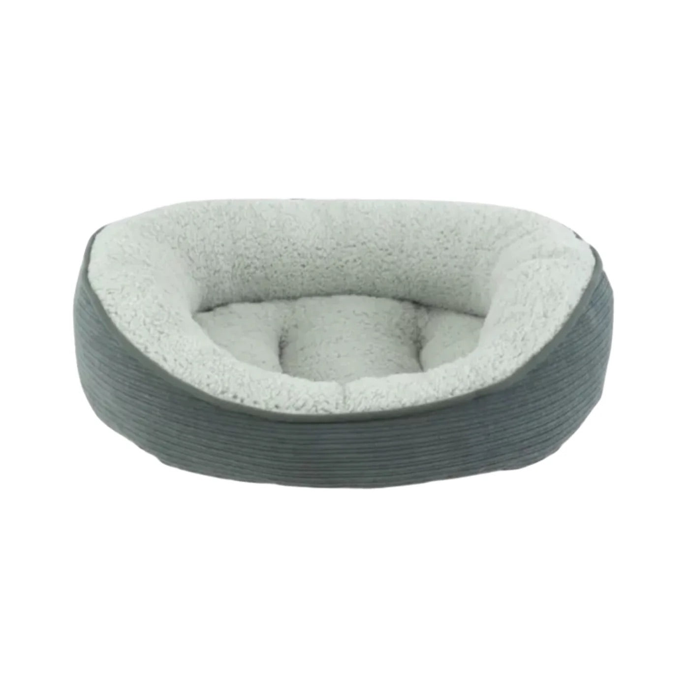 Dog Bed Arlee Cody Cuddler Bolster Gray Lounger Small Size