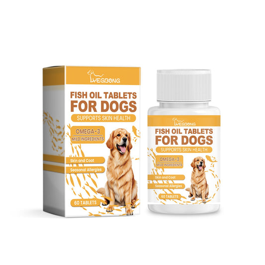 Dog Multi-Dimensional Fish Oil Tablet Pet Dog Hair Care Moisturize Skin Care Pet Health - Detail Angle 2 | Majestic Pet Kingdom