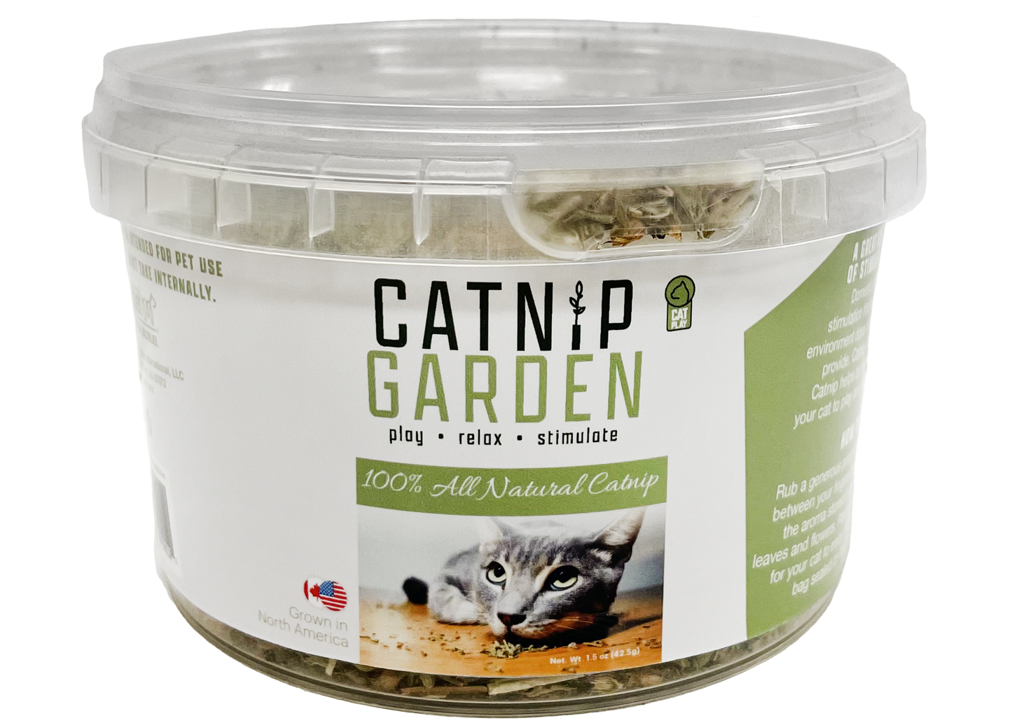 Catnip Multipet Catnip Garden Pure Natural Leaf Herb 1.5oz