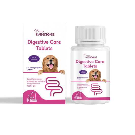 Dog Probiotic Tablets To Improve Intestinal Health, Balance Digestion And Absorption Of Pet Nutritional Supplements - Detail Angle 2 | Majestic Pet Kingdom