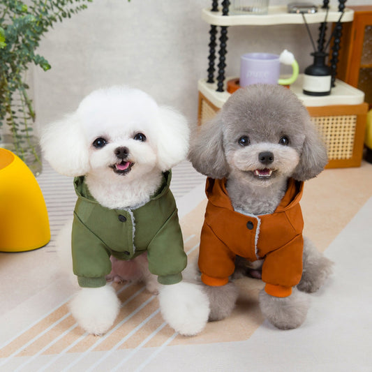 Pet clothes sweaters clothing for dogs teddy cats cool style two legged cotton clothes - Detail Angle 2 | Majestic Pet Kingdom