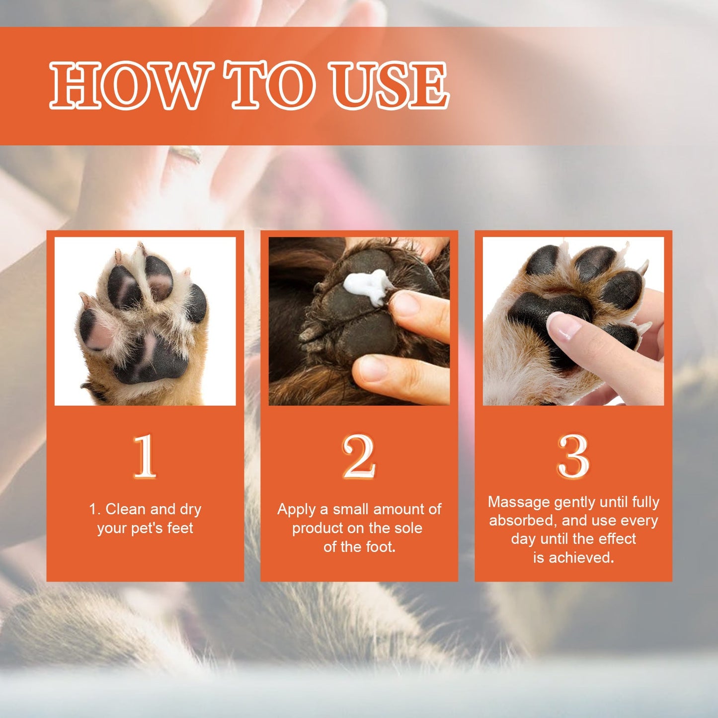 Pet Foot Care Cream For Animals, Cats, Dogs And Paws Foot Care Cream For Soles And Pads | Purrfect Pet Kingdom