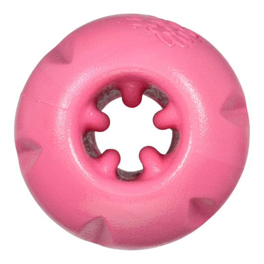 Qwizl Geranium Treat Toy for Tough Chewing Dogs